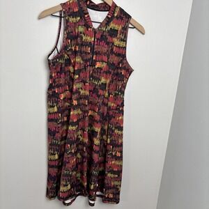 NEW Dona‎ Jo Alley Dress Venus Women's XL Sleeveless Dress Active Tennis Golf